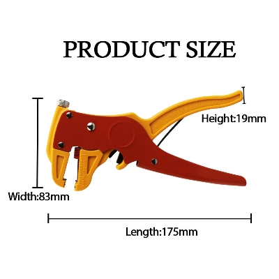 Picture of SHIND 94082 Multifunctional Carbon Steel Wire Stripping Crimping Pliers With Cutting Function Wire Cutter