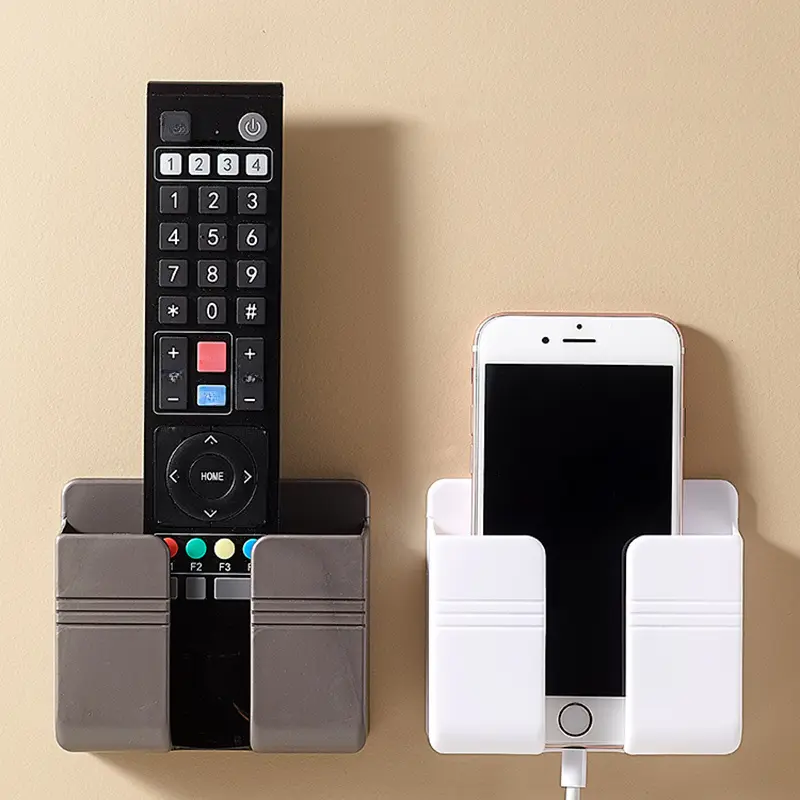Picture of 📦Multi-function Wall Mounted Organizer Holder, Storage Box, Remote Control, Mobile Phone Plug, Home 1 pcs
