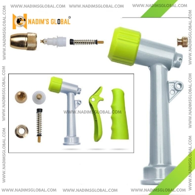 Picture of 4PC 4 FUNCTION HOSE PIPE GARDEN SPRAY GUN HOSE PIPE NOZZLE WATERING SET