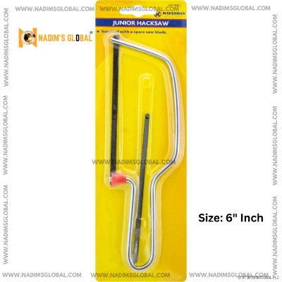 Picture of Junior Hacksaw 6 Inch – Durable Mini Hand Saw with Spare Blade