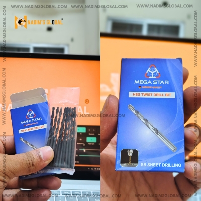 Picture of 1/16 Drill Bit, Iron Drill Bit, Drill Bit Set, Metal Drill Bit, Wood Drill Bit, Plastic Drill Bit, High-Speed Drill Bit, Nadim’s Global Drill Bit, Drill Bits 10pcs Pack.