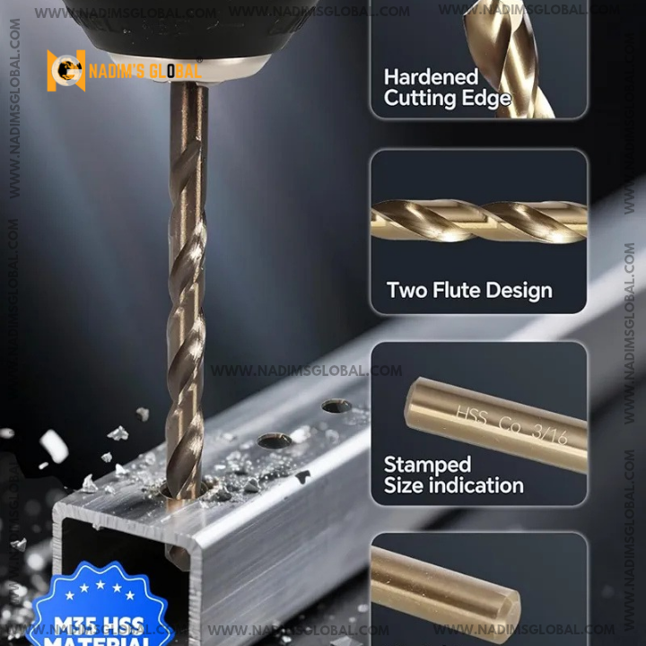 Picture of 3/16 Iron Drill Bit – 10pcs Pack