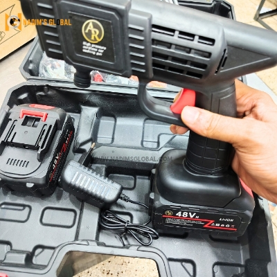 Picture of 48V Rechargeable Cordless High Pressure Car Washer Machine – Portable Power Washer with 2Pcs Battery & Accessories