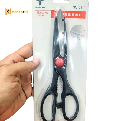 Picture of 🏷️Stainless Steel Kitchen Scissors with Fish Scale Remover & Nut Cracker