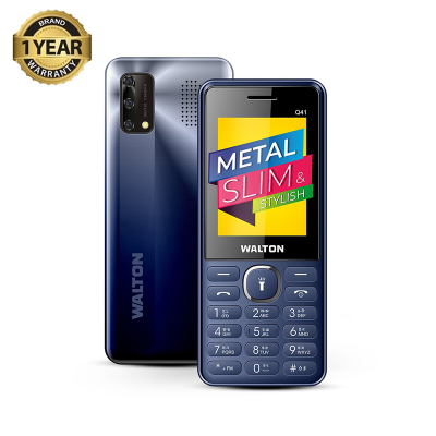 Picture of Walton Q41  Metal Frame | Gradient Design Feature Phone with Digital Camera, Flash Light, Large Battery and Super Durable (Multicolor)