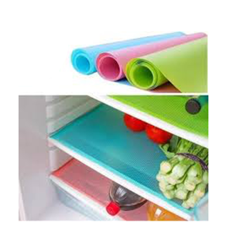 Picture of 3 Pcs Washable Refrigerator Mat Waterproof Fridge Mate Drawer Matt