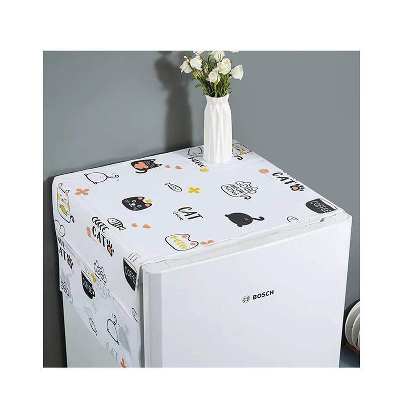 Picture of Dustproof Fridge Cover - Multifunctional Waterproof Refrigerator Cover/ Fridge Dustproof Cover With Storage Bags
