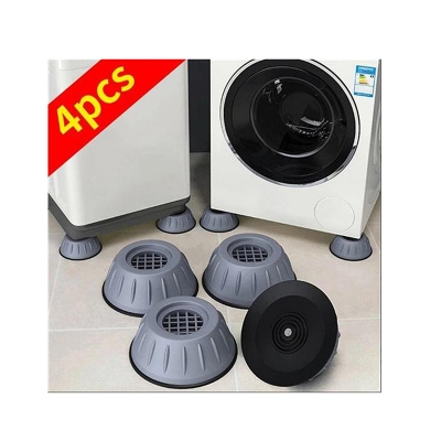 Picture of 4Pcs Anti Vibration Feet Pads Washing Machine Rubber Mat Anti-Vibration Pad Dryer Non-Slip Universal Fixed Washing Machine Stand