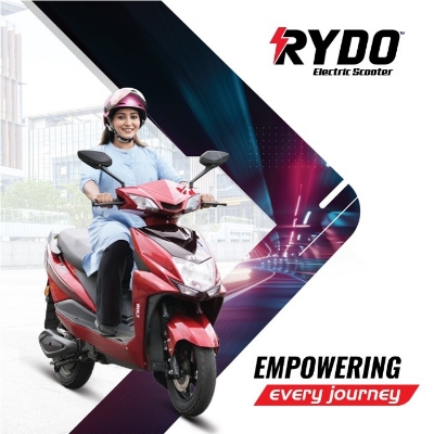 Picture of RYDO Bolt-Red Electric Scooter