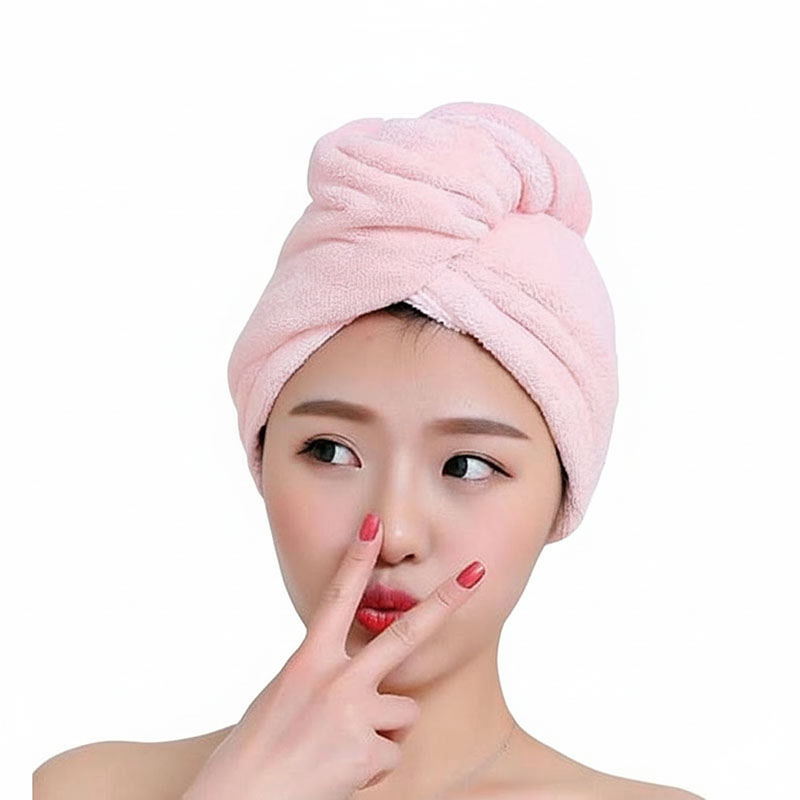 Picture of শুকনো চুলের ক্যাপ মাইক্রোফাইবার কুইক তোয়ালে ম্যাজিক চুলের তোয়ালে মোড়ানো মহিলাদের জন্য শোষণকারী তোয়ালে - towel