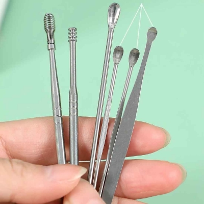 Picture of Earwax Removal Ear Cleaning Kit 6pcs Ear Wax Cleaner Tool Set
