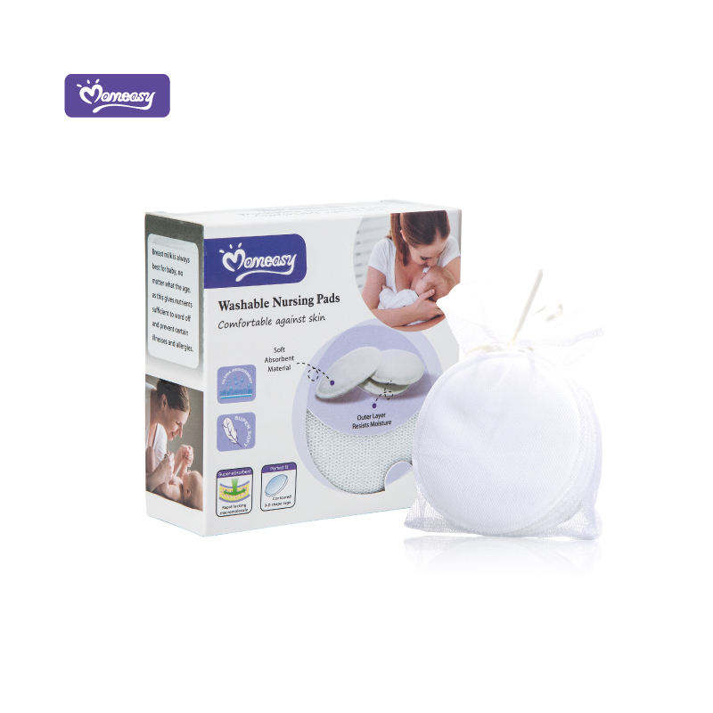 Picture of Momeasy 6Pack Breast Pads, Nursing Breast Pads (Reusable and Washable)