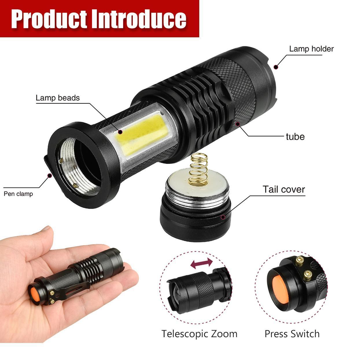 Picture of Versatile Rechargeable Flashlight with Battery Indicator