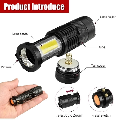 Picture of Versatile Rechargeable Flashlight with Battery Indicator