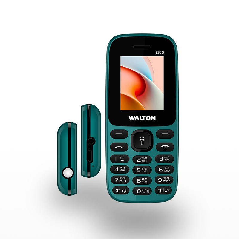 Picture of Walton i100 Feature Phone with Digital Camera and 1000 mAh Long Lasting Battery (Multicolor)