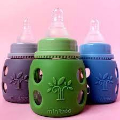 Picture of 60 ml minitree glass milk feeder for (0-6) months baby