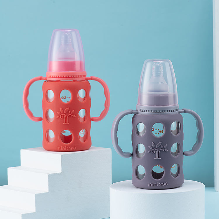 Picture of 120 ml minitree Glass feeder with silicone covers