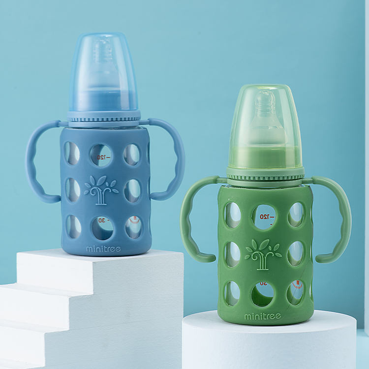 Picture of 120 ml minitree Glass feeder with silicone covers