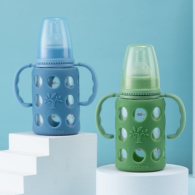 Picture of 120 ml minitree Glass feeder with silicone covers