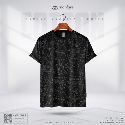 Picture of Music All Over - Manfare's Premium Casual T Shirt For Man I MF-114
