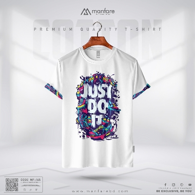 Picture of Just Do It  - Manfare'S Premium Casual T-Shirt For Men - T Shirt For Man I MF-165