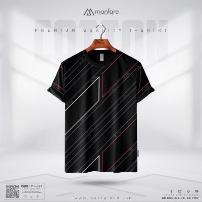 Picture of Manfare's Premium Quality Cotton T Shirt For Man I MF-399