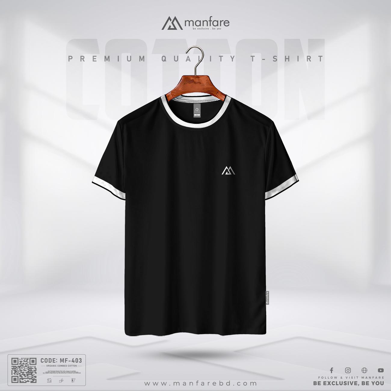 Picture of Manfare's Premium Quality Stylish T Shirt I MF-403