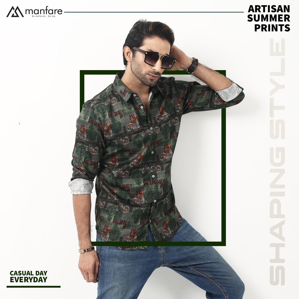 Picture of Manfare’s Premium Digital Printed Shirt For Men I MS-22