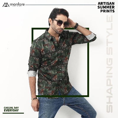 Picture of Manfare’s Premium Digital Printed Shirt For Men I MS-22
