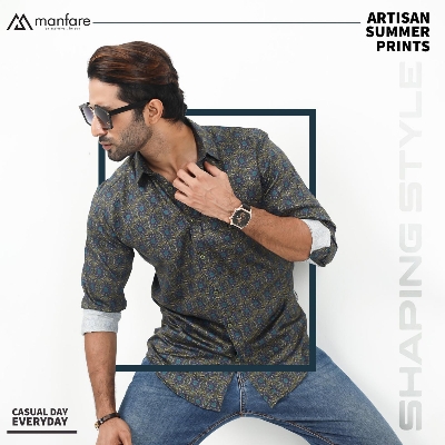 Picture of Manfare’s Premium Digital Printed Shirt For Men I MS-17