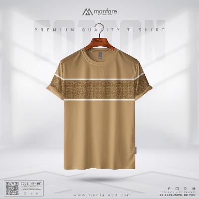 Picture of Manfare's Premium Quality Combed Cotton T-Shirt I MF-507