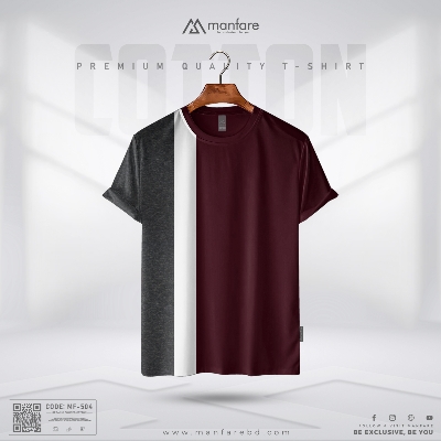 Picture of Manfare's Premium Quality Combed Cotton T-Shirt I MF-504