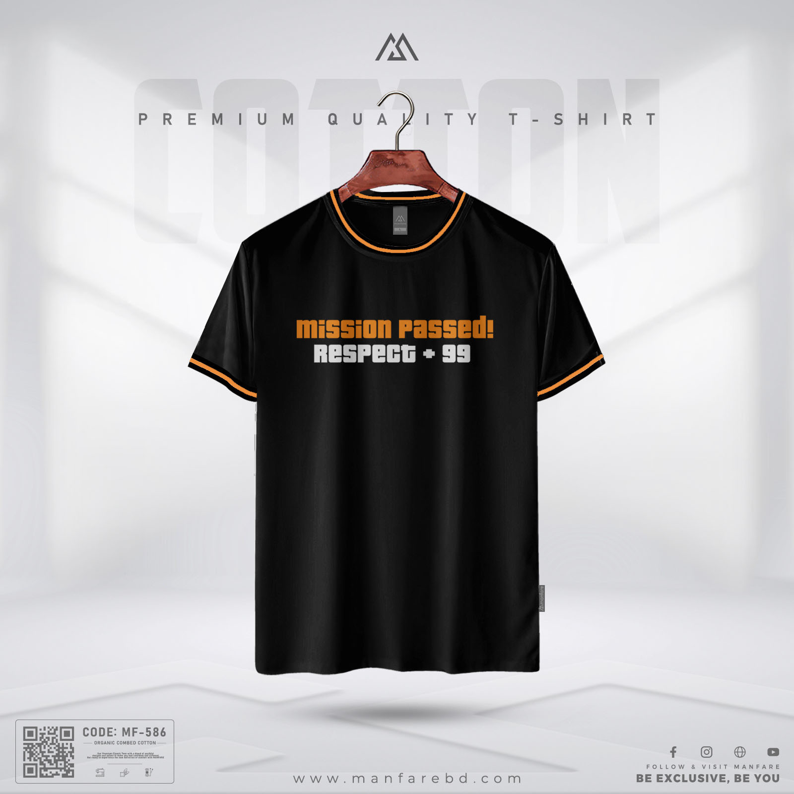 Picture of Manfare's Premium T Shirt For Men। MF-586