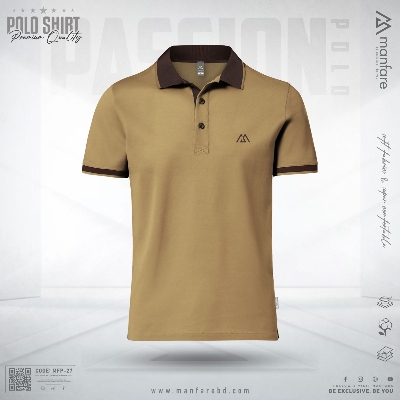 Picture of Single Jersey Premium Quality Polo Shirt | MFP-27