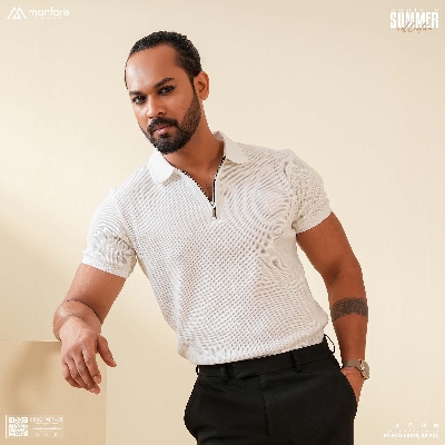 Picture of Manfare Premium Zipper Polo For Men | MFP-35