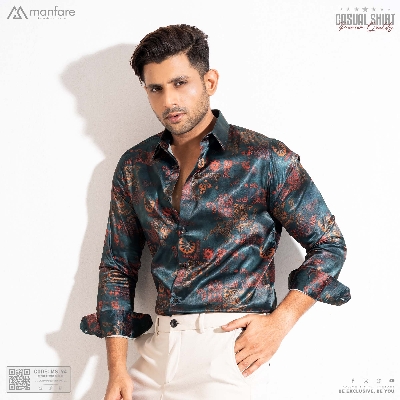 Picture of Premium Casual Printed Shirt For Men I MS-94