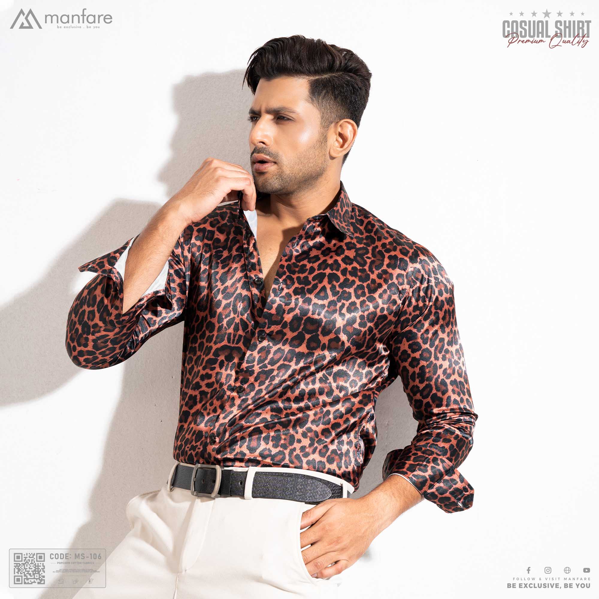 Picture of Premium Casual Printed Shirt For Men I MS-106