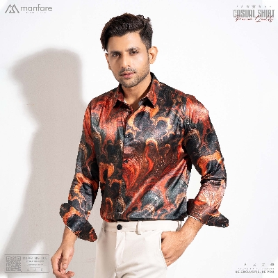 Picture of Premium Casual Printed Shirt For Men I MS-105