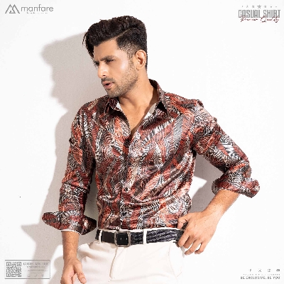 Picture of Premium Casual Printed Shirt For Men I MS-103