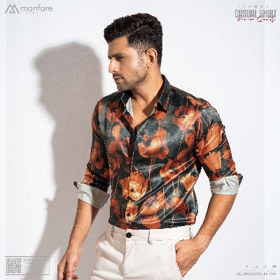 Picture of Premium Casual Printed Shirt For Men I MS-93