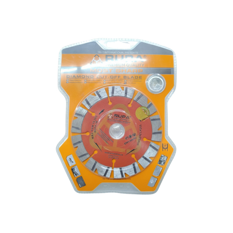 Picture of 💎 RUPA 4" / 115mm V-Shape Type Premium Diamond Cut-Off Blade
