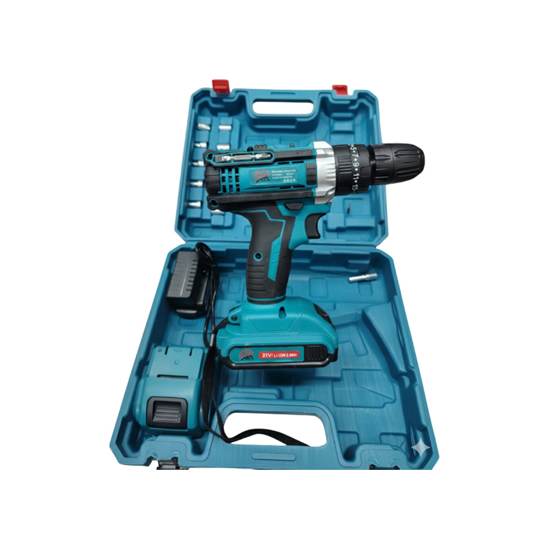 Picture of HR Cordless Drill Machine Set - 25pcs With 21V Double Battery/ Screwgun