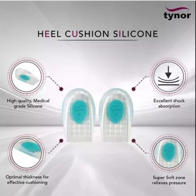 Picture of Tynor Heel Cushion Silicone(Comfortable,Odorless,Pain Relief)