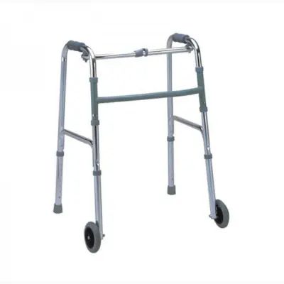 Picture of Patient Walker Price in Bangladesh | Folding Walker with Front Wheels - Techno Health