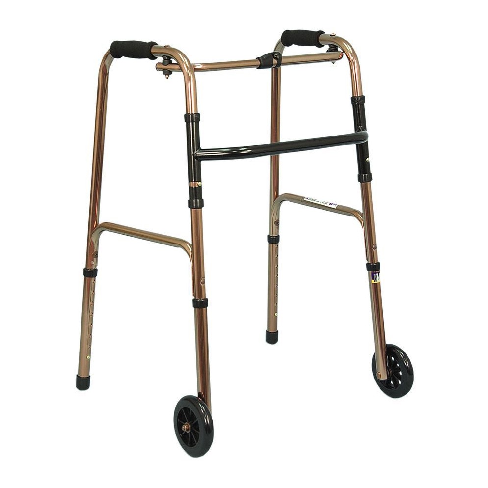 Picture of Patient Walker Price in Bangladesh | Folding Walker with Front Wheels - Techno Health