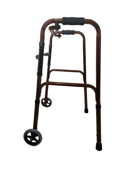 Picture of Patient Walker Price in Bangladesh | Folding Walker with Front Wheels - Techno Health