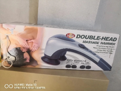 Picture of Double heads heating massager for full body relaxation