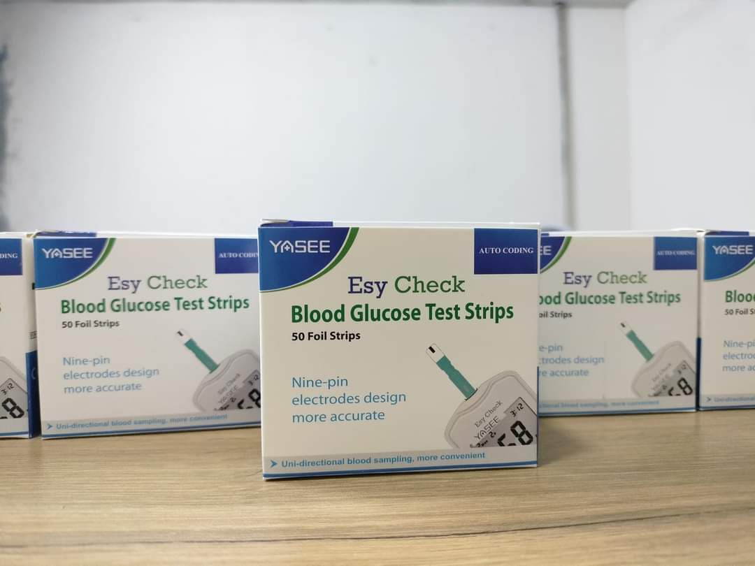 Picture of Easy Check Yasee blood glucose strips 50 pes foyel pk AC-303