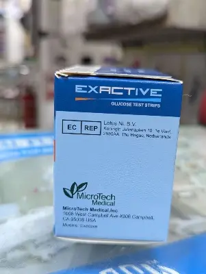 Picture of Exactive Vital Blood Glucose Meter Testing Strips 50 pes