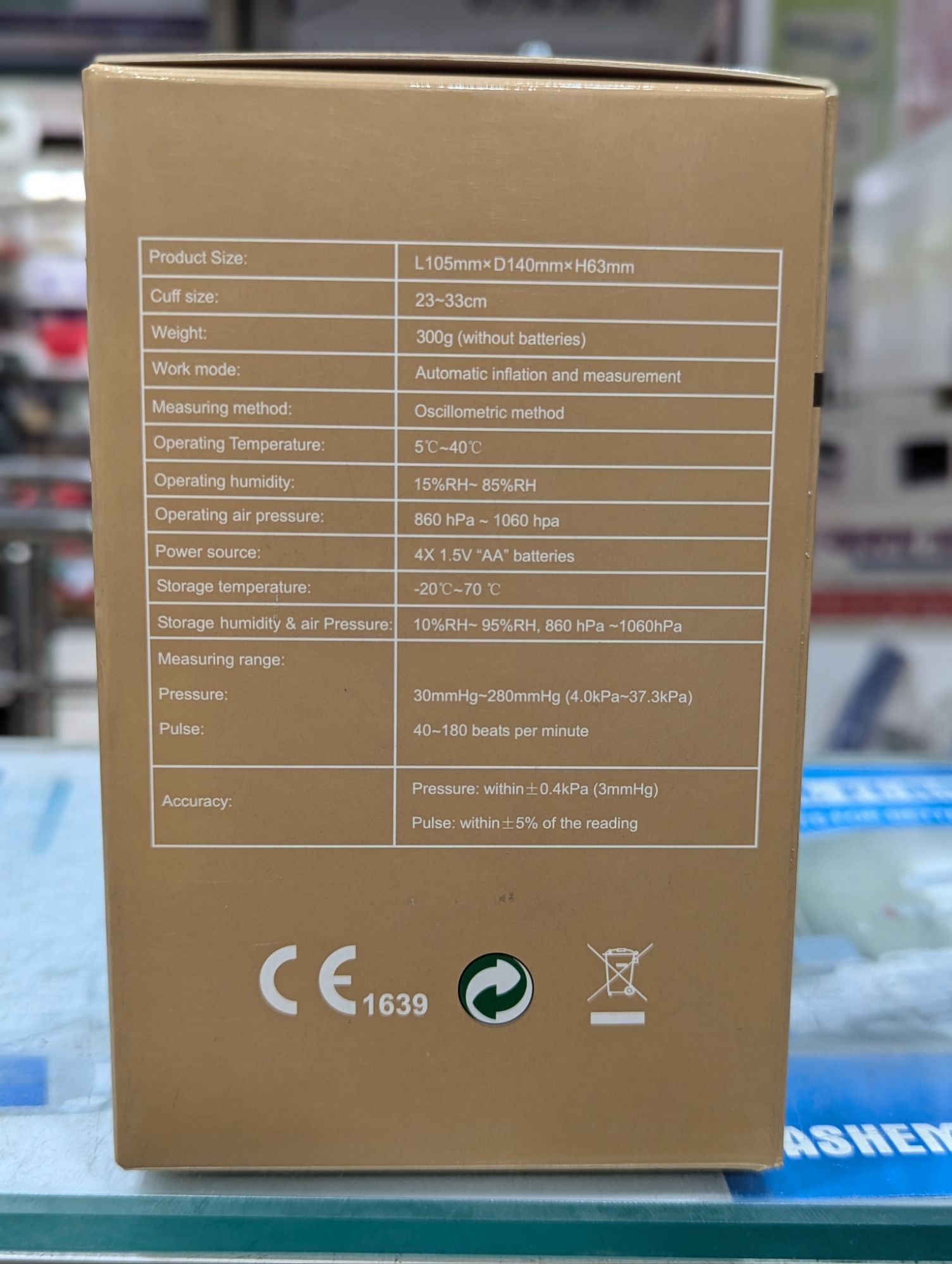 Picture of RENEVO Digital Blood Pressure Monitor 35F 3 years guarantee